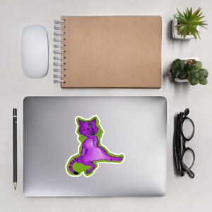 "Cosmic Kitty" - Bubble-free stickers
